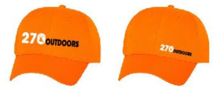 270 Orange Outdoor Cap